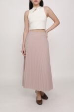 Catherine Pleated Maxi Skirt - Image 9
