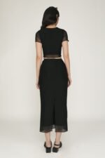 Clarice Mesh Midi Skirt - Image 5