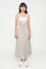 Cody Drawstring Midi Skirt - Image 11