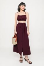 Cody Drawstring Midi Skirt - Image 6