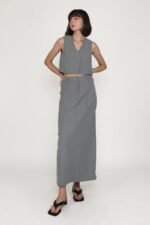 Dayne Column Maxi Skirt - Image 6