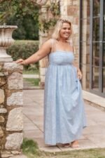 Ashtyn Maxi Dress - Cornflower Blue