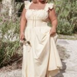 Bronte Midi Dress - Butter Yellow