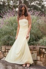Calypso Maxi Dress - Butter Yellow - Image 8