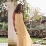 Calypso Maxi Dress - Yellow Meadow