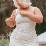 Clarissa Midi Dress - White Betty
