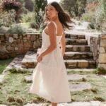 Cosima Midi Dress - Cream