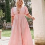Karla Maxi Dress - Pink