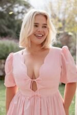 Karla Maxi Dress - Pink - Image 9