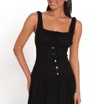 Miley Mini Dress - Black