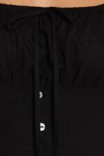 Miley Mini Dress - Black - Image 6
