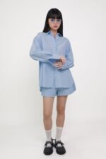 Edward Oversized Shirt (Striped) - Image 13