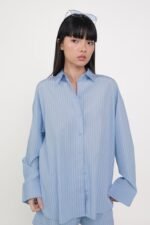 Edward Oversized Shirt (Striped) - Image 3