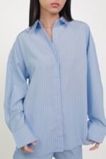 Edward Oversized Shirt (Striped) - Image 11