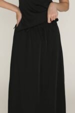 Fiore Satin Maxi Skirt - Image 4