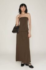 Fiore Satin Maxi Skirt - Image 13