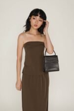 Fiore Satin Maxi Skirt - Image 9
