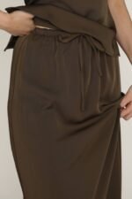 Fiore Satin Maxi Skirt - Image 11