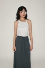 Fiore Satin Maxi Skirt - Image 19