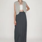 Regular Flyn Tailored Maxi Skirt