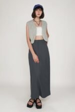Regular Flyn Tailored Maxi Skirt - Image 6