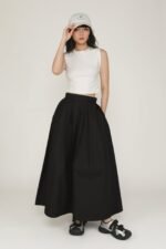Giada Pleated Maxi Skirt - Image 13
