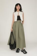 Giada Pleated Maxi Skirt - Image 27