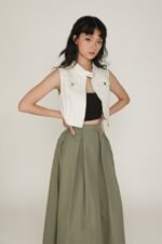 Giada Pleated Maxi Skirt - Image 26