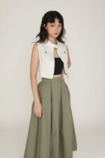 Giada Pleated Maxi Skirt - Image 25