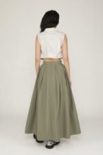Giada Pleated Maxi Skirt - Image 28