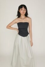 Giada Pleated Maxi Skirt - Image 4