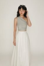 Giada Pleated Maxi Skirt - Image 6
