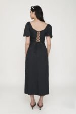 Gilda Linen Midi Skirt - Image 14