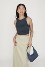 Gilda Linen Midi Skirt - Image 18