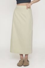 Gilda Linen Midi Skirt - Image 17