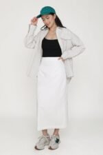 Gilda Linen Midi Skirt