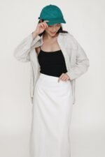 Gilda Linen Midi Skirt - Image 2