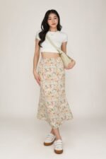 Gloria Fishtail Midi Skirt - Image 7