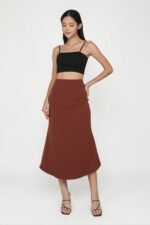 Gloria Fishtail Midi Skirt - Image 4