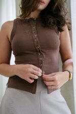 Grace Reversible Button Tank - Image 11