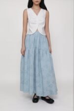 Isabella Tiered Maxi Skirt - Image 67