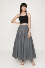 Isabella Tiered Maxi Skirt - Image 20