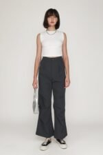 Ivan Pleated Parachute Pants