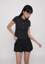 Jinny Eyelet Bubble Shorts - Image 3