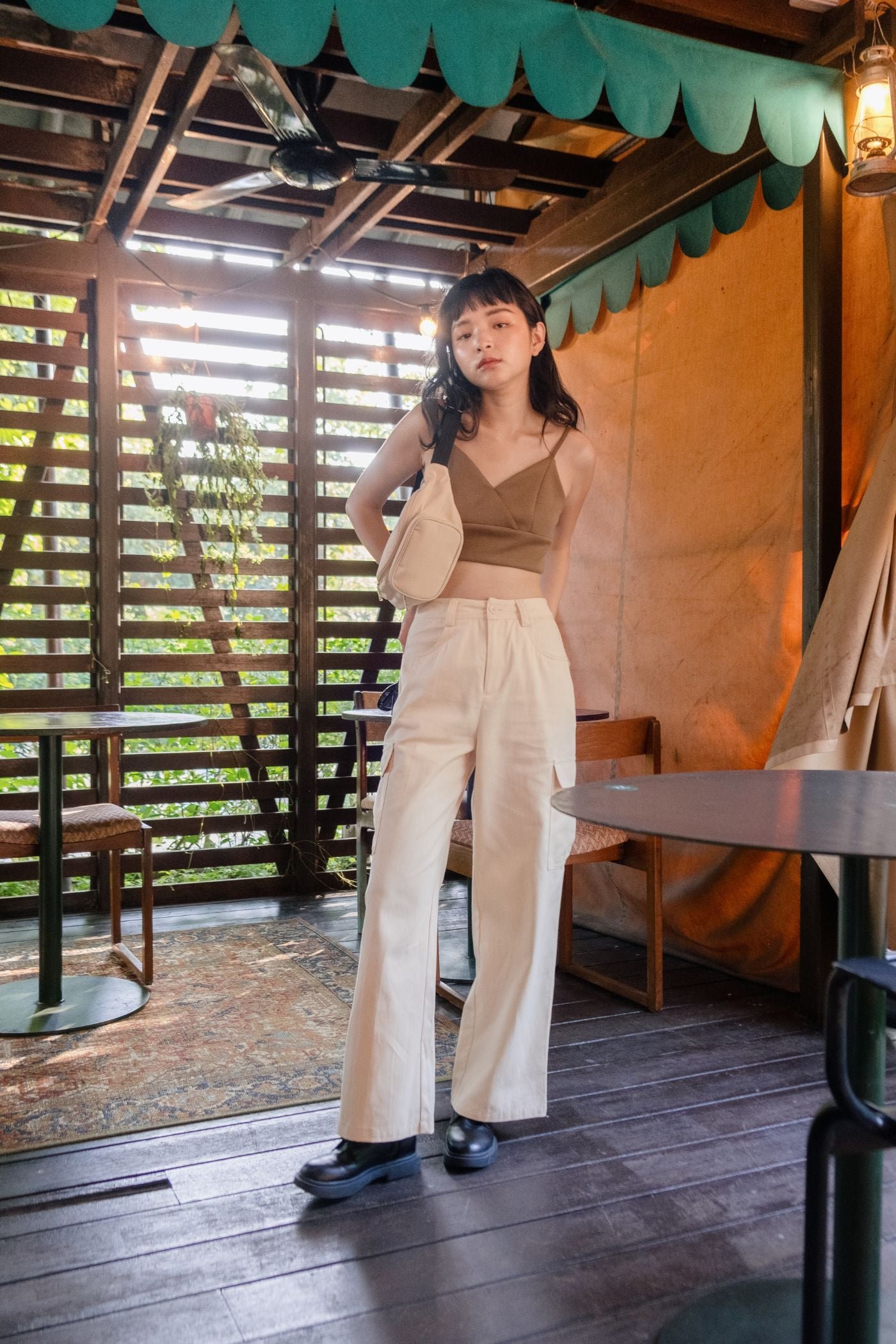 kanyelookbook-1 Regular Kanye Cargo Pants - Image 1