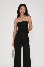Kason Pleated Linen Pants - Image 23