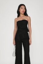 Kason Pleated Linen Pants - Image 25
