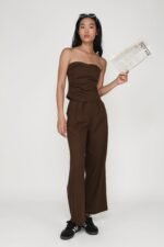 Kason Pleated Linen Pants - Image 15