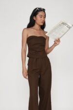 Kason Pleated Linen Pants - Image 19