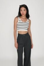 Kason Pleated Linen Pants - Image 12